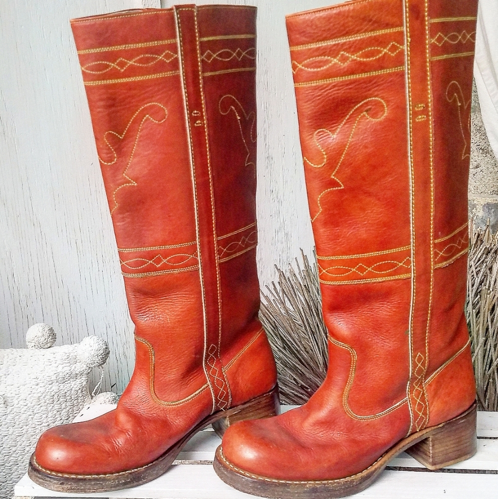 Campus Style Longhorn Boots!🐂🌼